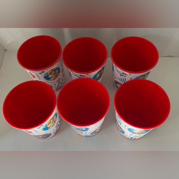 NWOT 2019 SpinMaster PAWPatrol Lot Of 6 Party Favor 12oz PlasticTumblers BPAFree - Picture 2 of 5